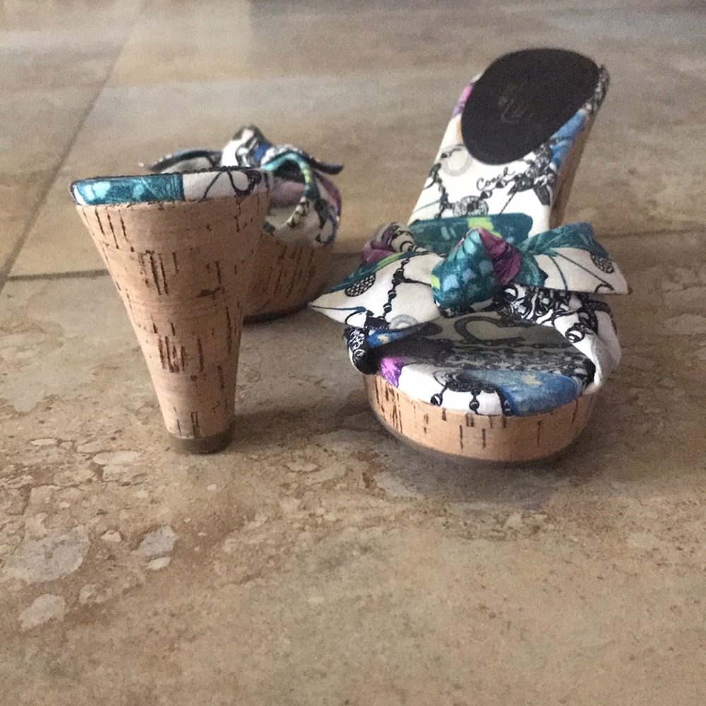 Coach Sandal 3 in heels, size 5.5 - Picture 4 of 8